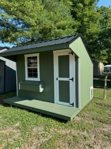8x10 Chicken Coop Porch