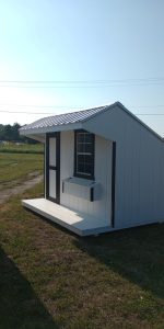 8x10 Chicken Coop Porch