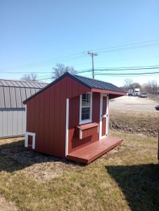 8x10 Chicken Coop Porch