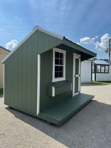 8x10 Chicken Coop Porch