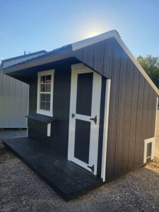 8x10 Chicken Coop Porch