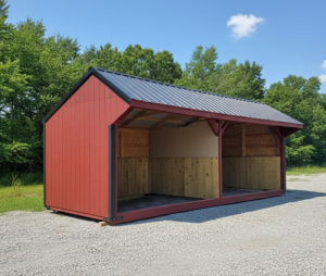 12x24 Run-In Shed